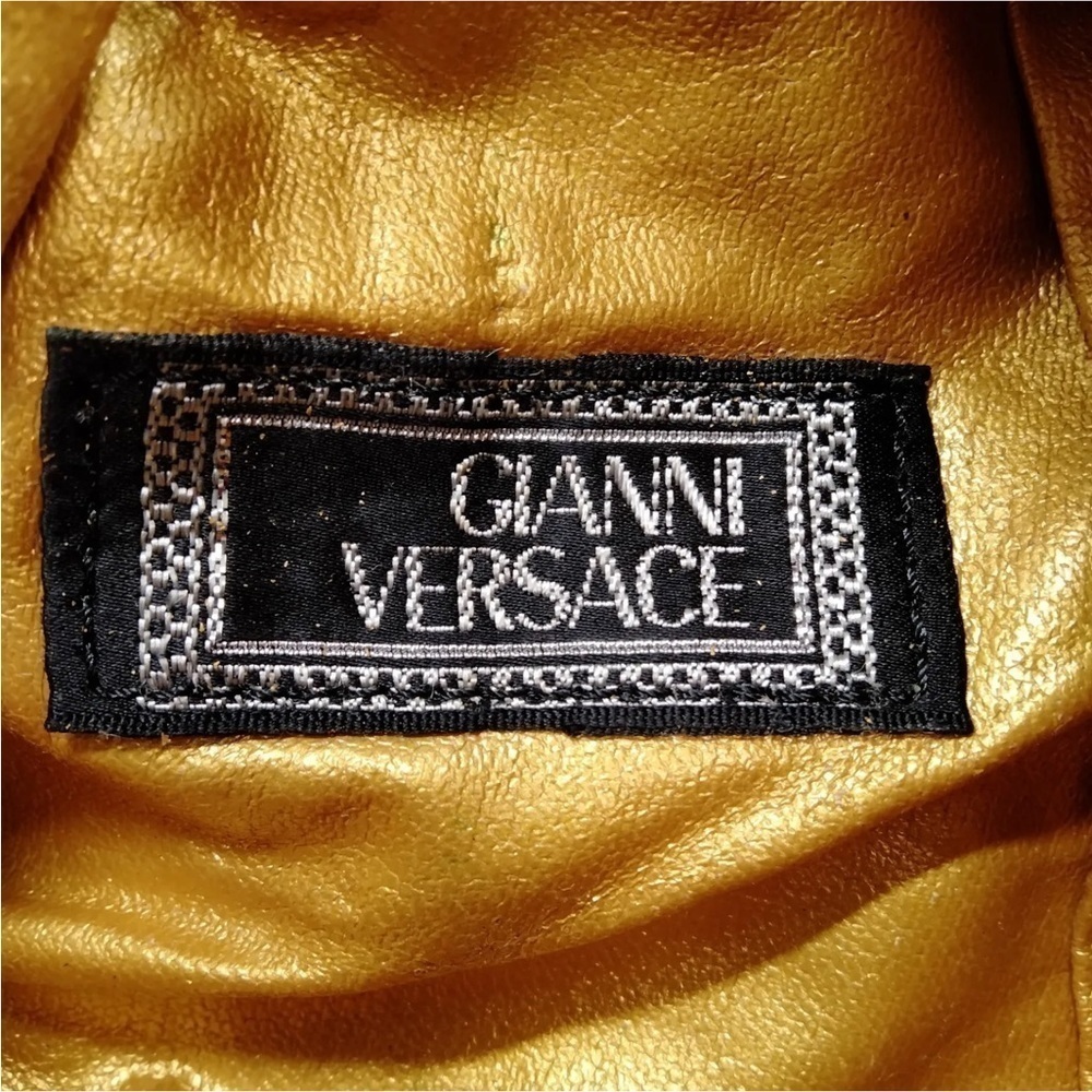 Versace Nylon/Leather Trim Backpack - Picture 7 of 11